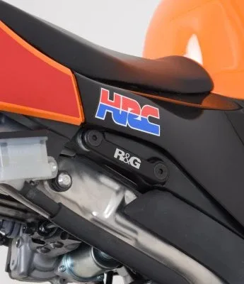 R&G Капачки за степенките на пътника за Honda CBR 600RR (2007+), CBR 650R (2019–2020), Yamaha MT-125 (2020+)