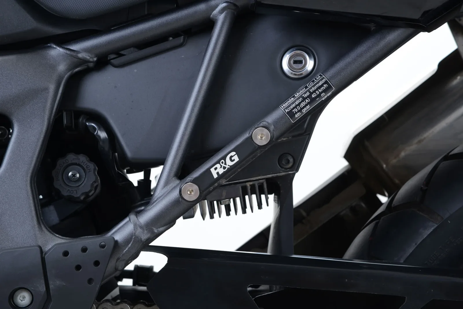 R&G Капачки за степенките на пътника за Honda CRF 1000L Africa Twin (2016–2019)