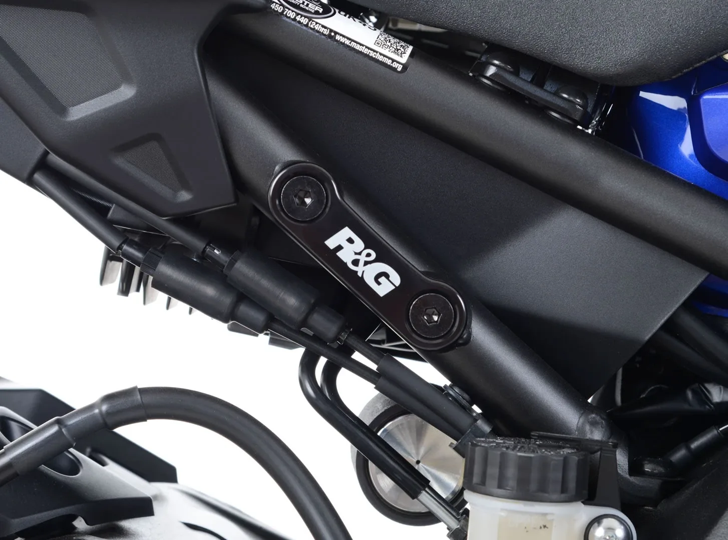 R&G Капачки за степенките на пътника за Yamaha MT-10 (2016+), MT-10 SP (2016+), XSR 900 GP (2024+)