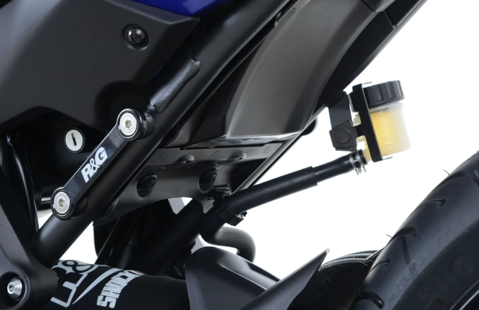 R&G Капачки за степенките на пътника за Yamaha Tracer 700 (2016–2020)