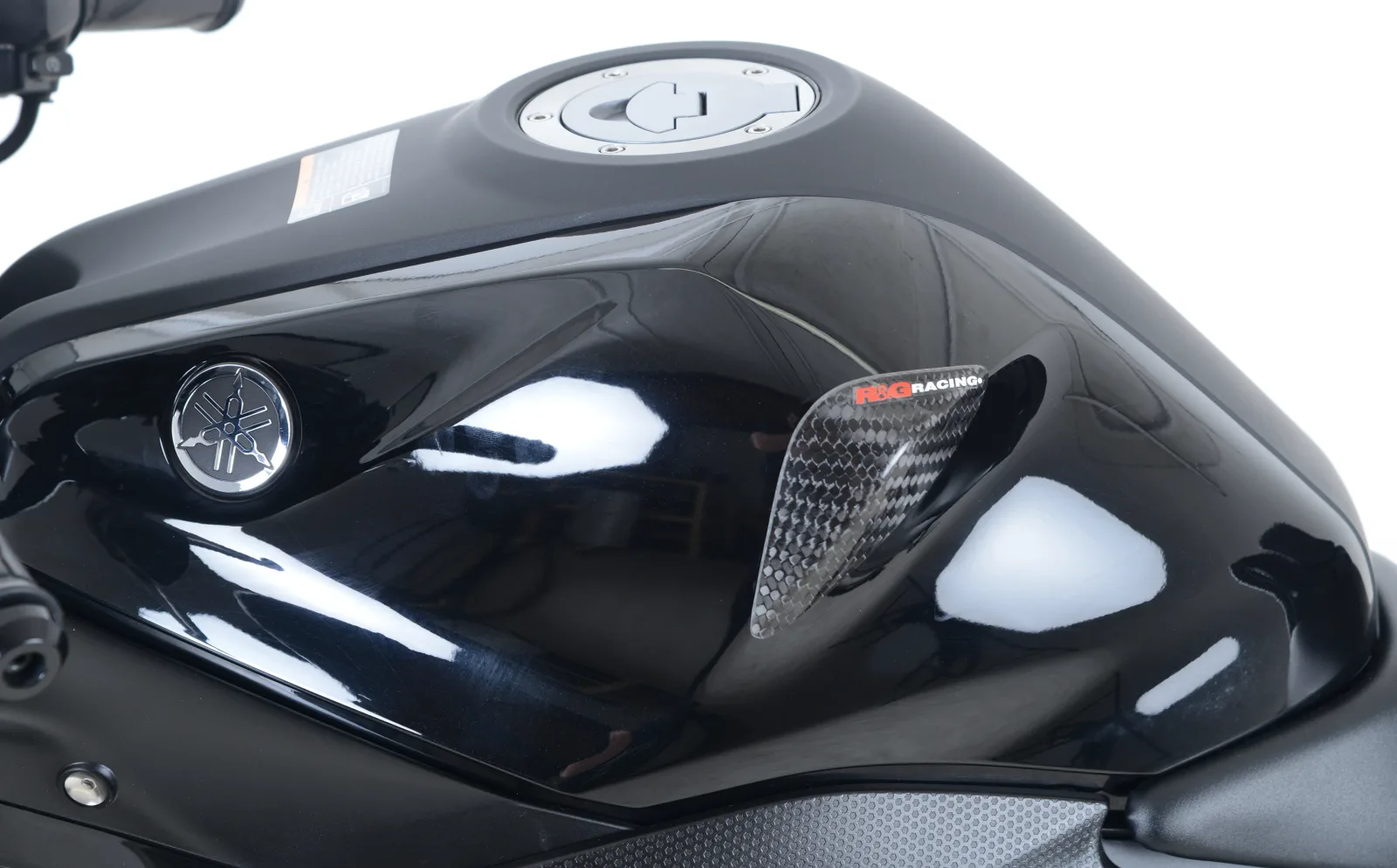 R&G Карбонови слайдери за резервоар за Yamaha YZF-R3 (2015–2018)