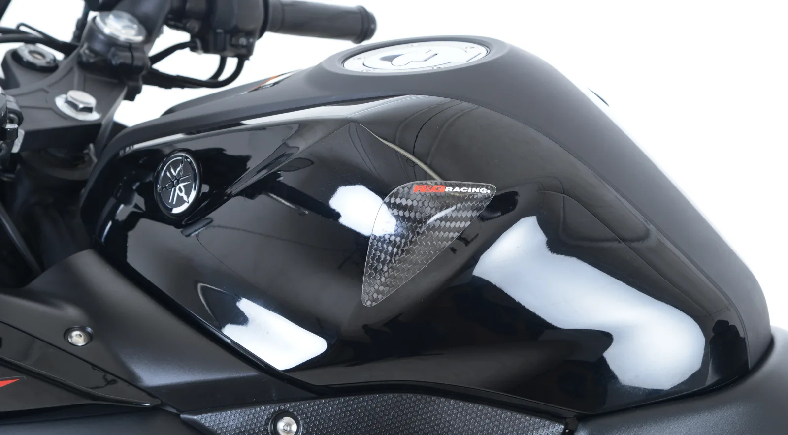 R&G Карбонови слайдери за резервоар за Yamaha YZF-R3 (2015–2018)