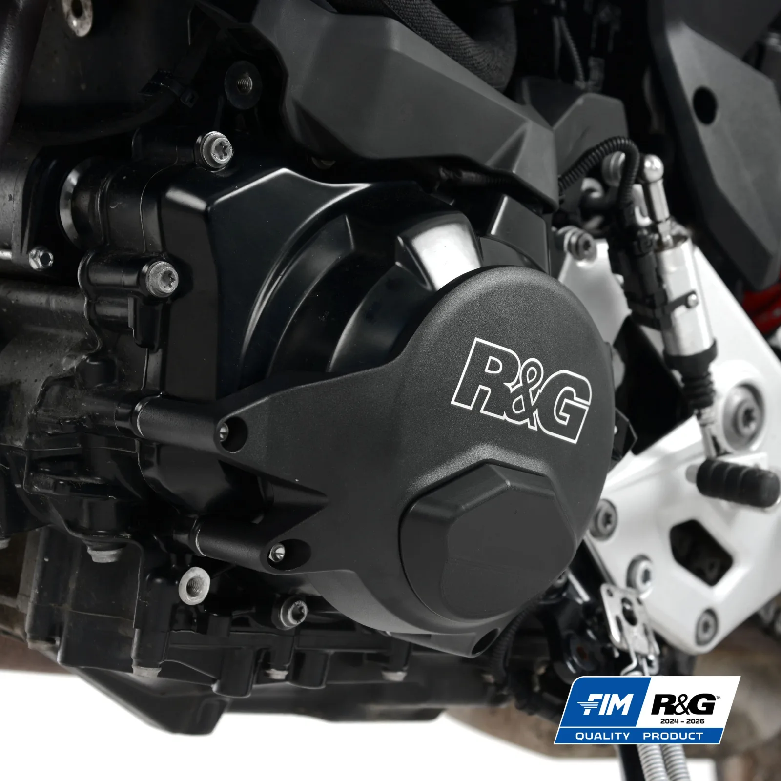 R&G Комплект протектори за двигател PRO (2 броя) за BMW F 900 R (2020+), F 900 XR (2020–2024), F 900 GS (2024+), F 900 GS Adventure (2024+) и др.