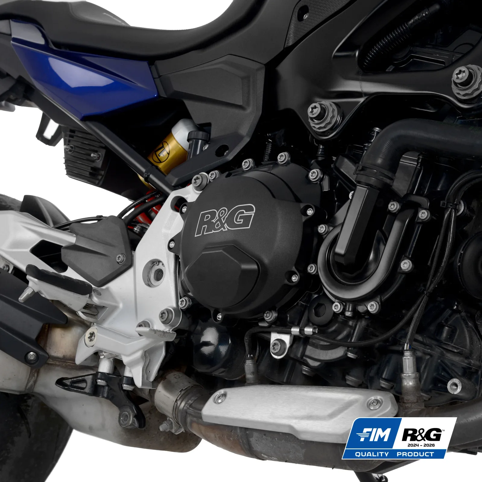 R&G Комплект протектори за двигател PRO (2 броя) за BMW F 900 R (2020+), F 900 XR (2020–2024), F 900 GS (2024+), F 900 GS Adventure (2024+) и др.