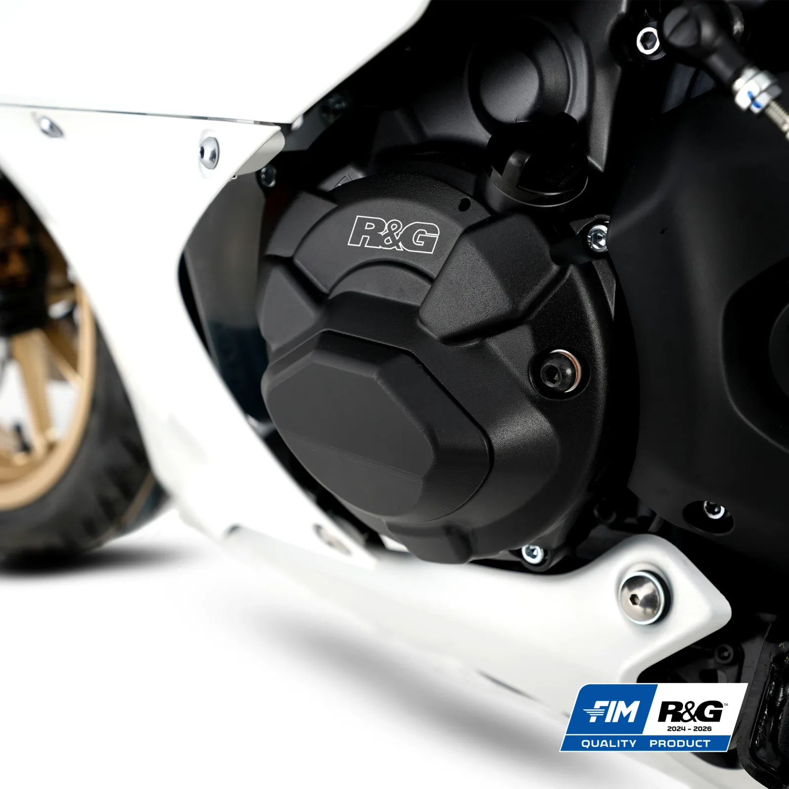 R&G Комплект протектори за двигател PRO (3 броя) за Yamaha MT-07 (2014–2024), XSR 700 (2016+), Tenere 700 (2019+), Tracer 7 (2021–2024) и др.