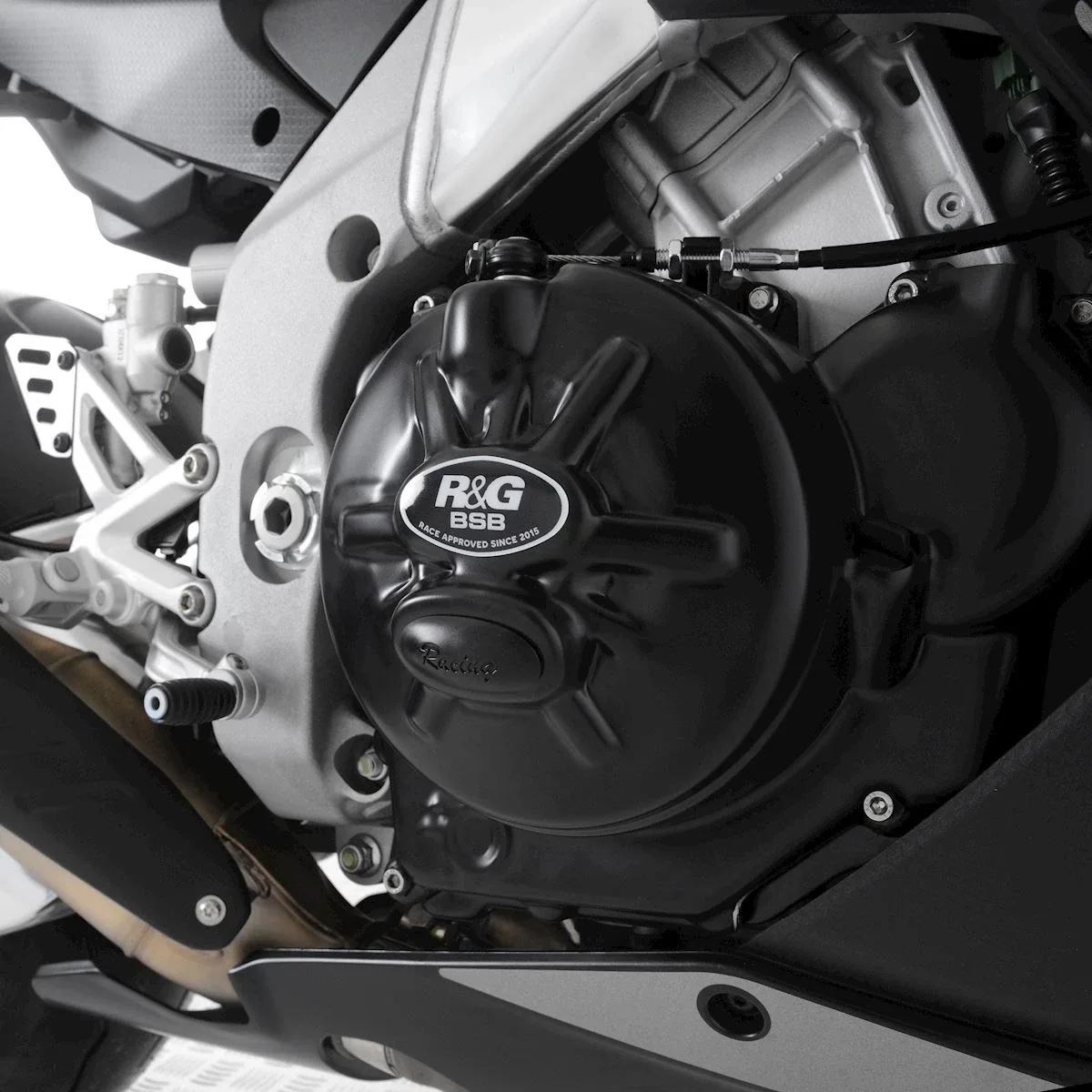R&G Комплект протектори за двигател Race (2 части) за Aprilia Tuono V4 1100 RR (2021–2023), RSV4 1100 Factory (2021–2024) и др.