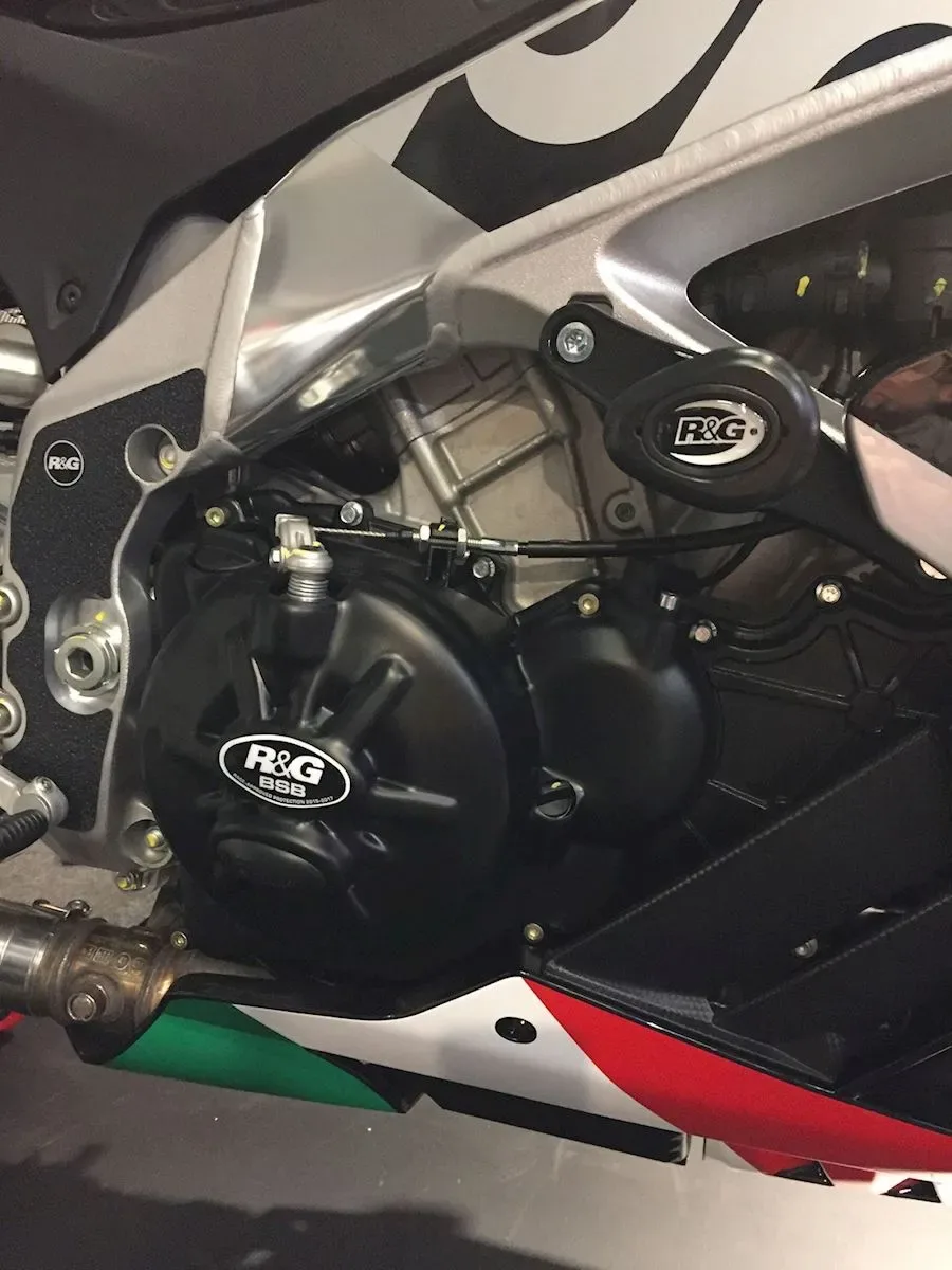 R&G Комплект протектори за двигател Race за Aprilia RSV4 RR (2015–2019), RSV4 RF (2015–2019), Tuono V4 1100 RR (2018–2020) и др.