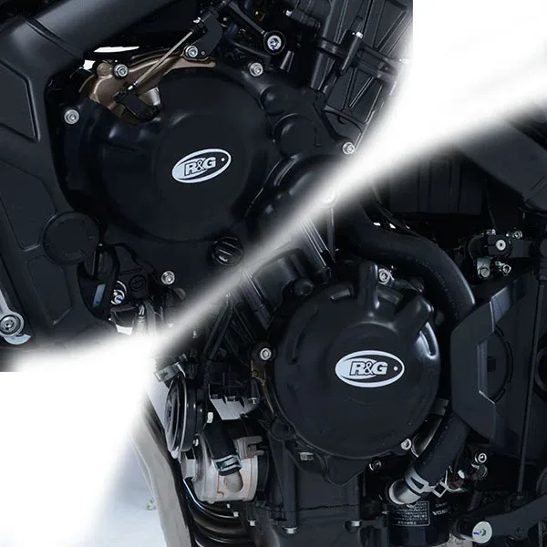 R&G Комплект протектори за двигател за Honda CB 650F (2014–2019), CBR 650F (2014–2018), CB 650R (2019–2020), CBR 650R (2019–2020)