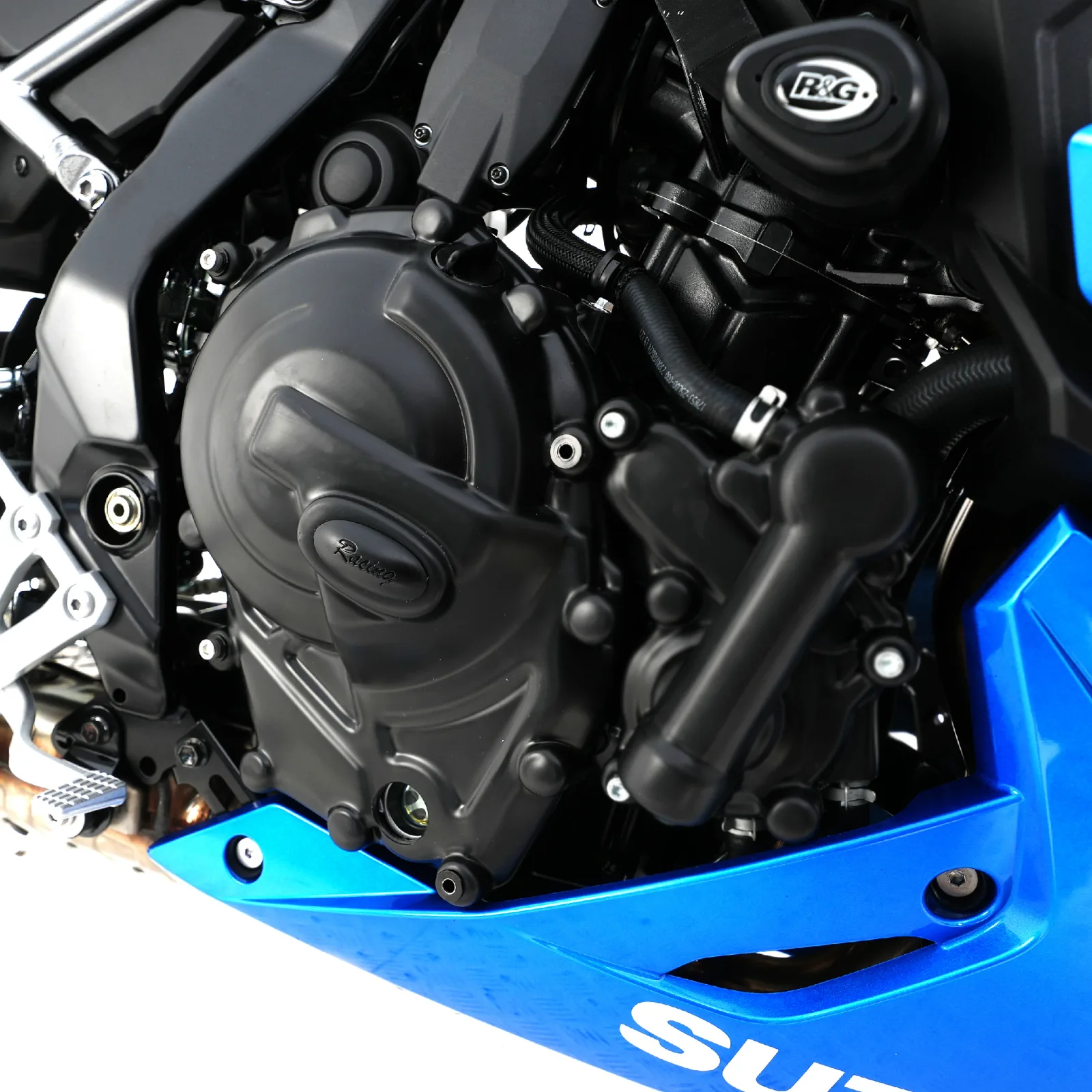 R&G Комплект протектори за двигател за Suzuki V-Strom 800 (2023+), GSX-8R (2024+), GSX-8T (2025+), GSX-8TT (2025+)