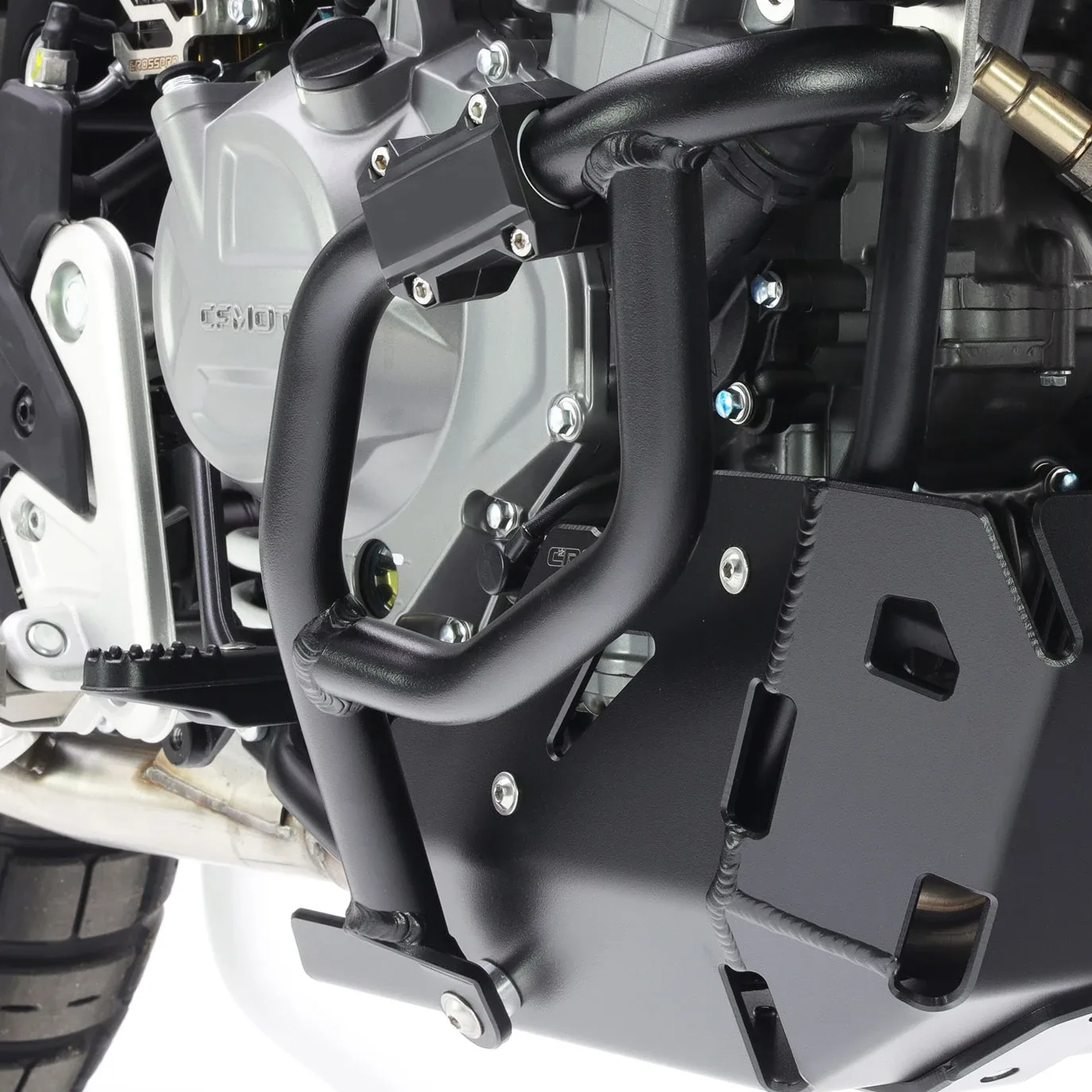 R&G Краш ролбари (долни) за CF Moto 450 MT (2024+)