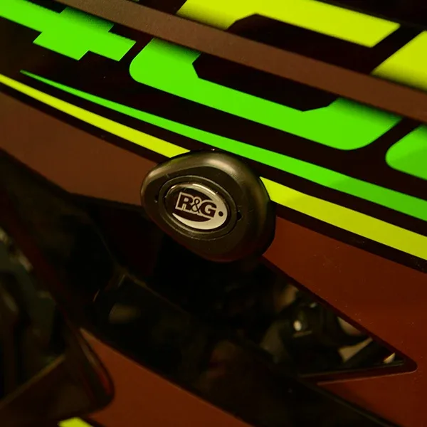 R&G Краш тапи Aero Race за Kawasaki Ninja 400 (2018+), Ninja 250 (2018–2020)