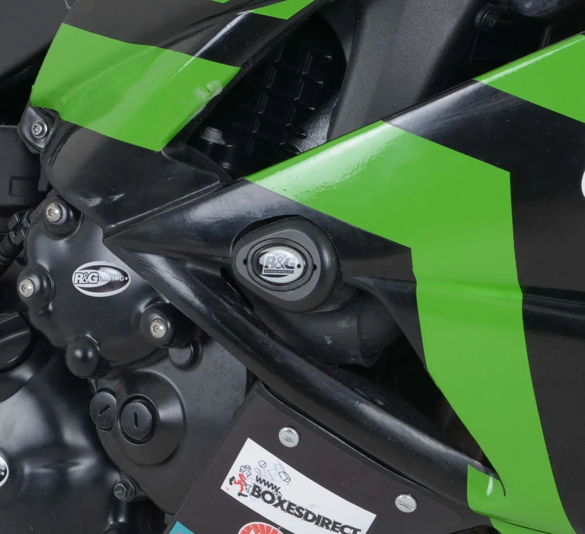 R&G Краш тапи Aero Race за Kawasaki ZX-6R (2009–2012)