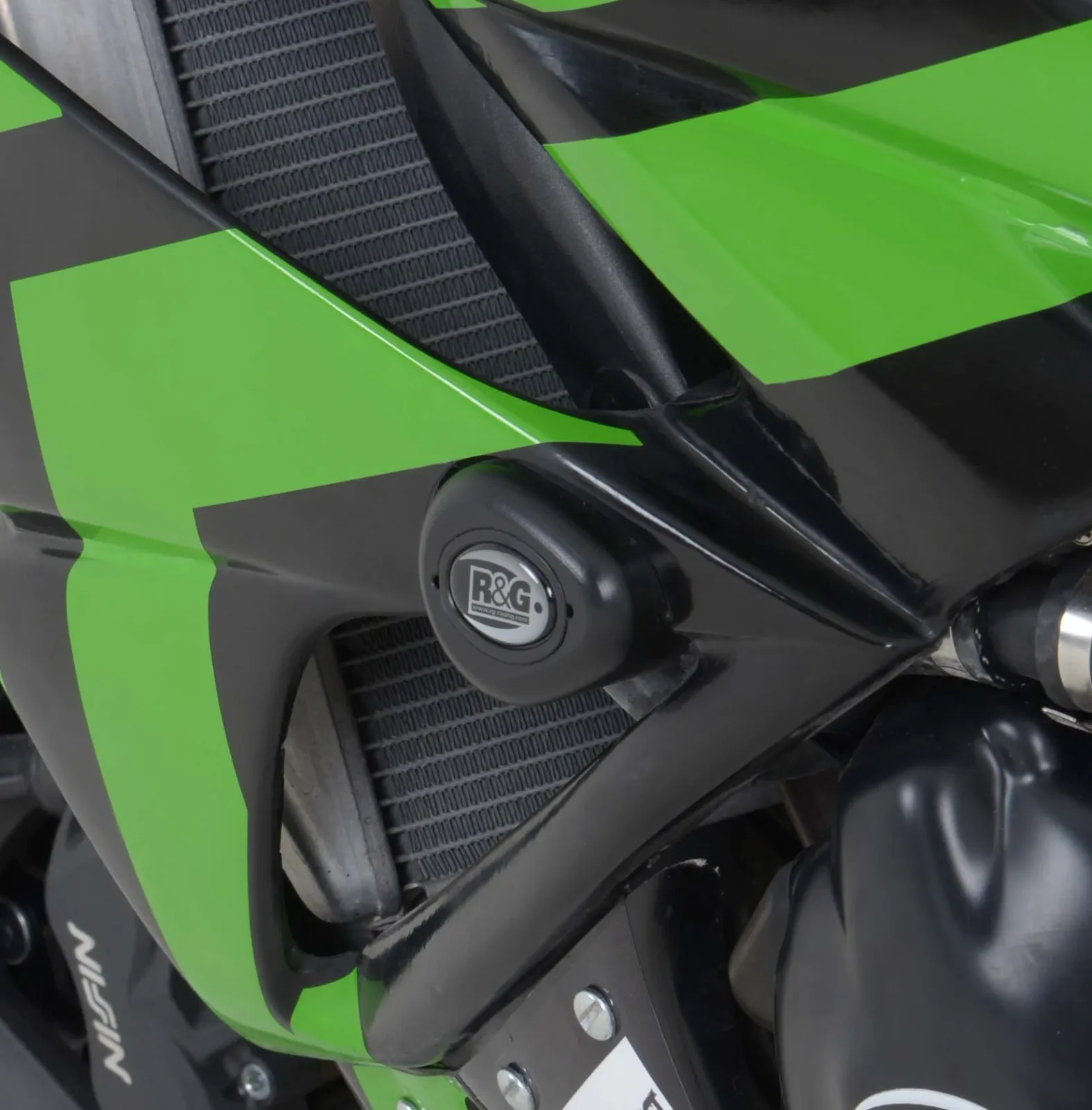 R&G Краш тапи Aero Race за Kawasaki ZX-6R (2009–2012)