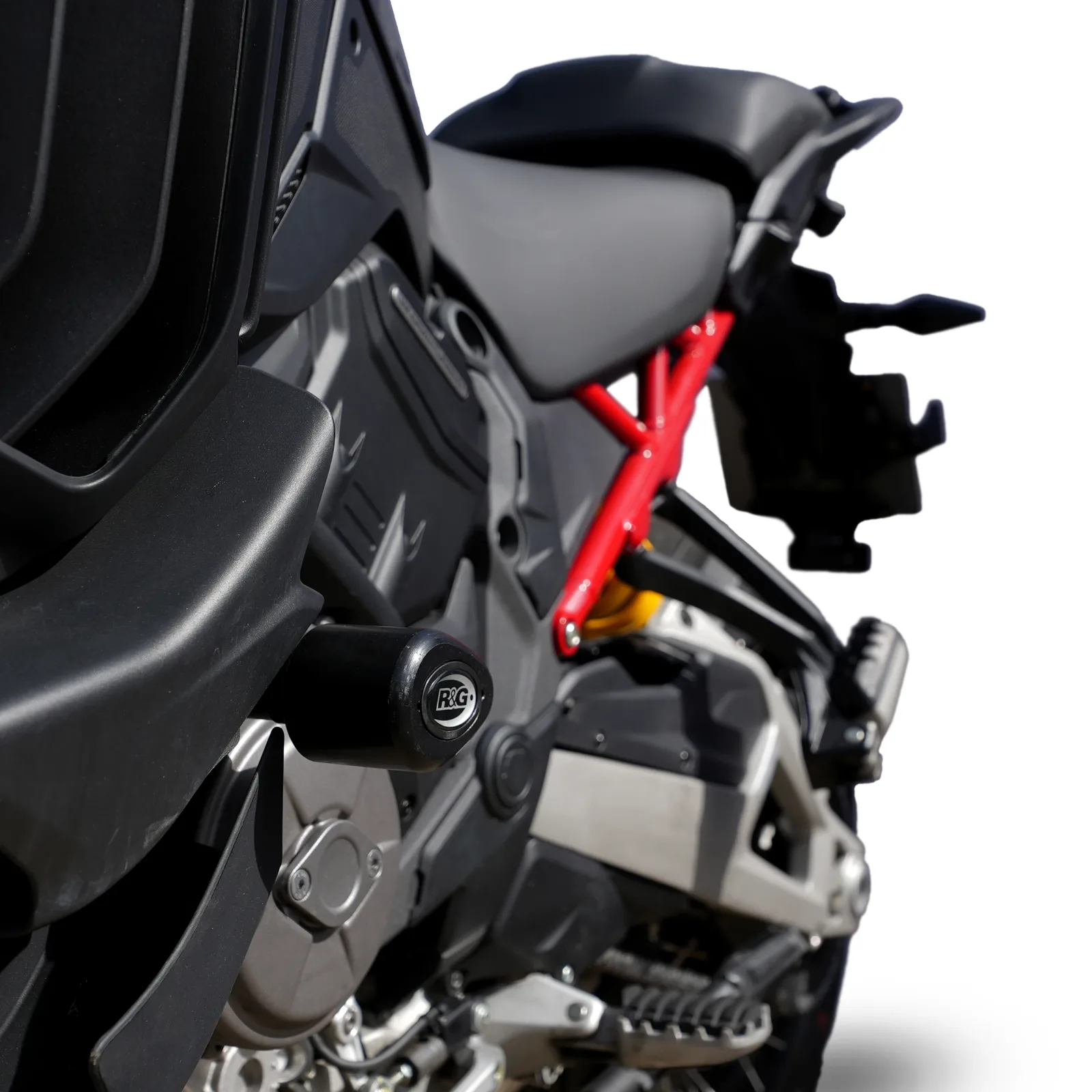 R&G Краш тапи Aero за Ducati Multistrada V4 (2021–2024), Multistrada V4 S (2021–2024), Multistrada V4 Rally (2023+)