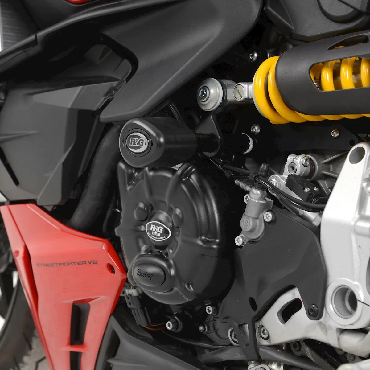 R&G Краш тапи Aero за Ducati Panigale V2 (2020–2024), Streetfighter V2 (2022–2024)