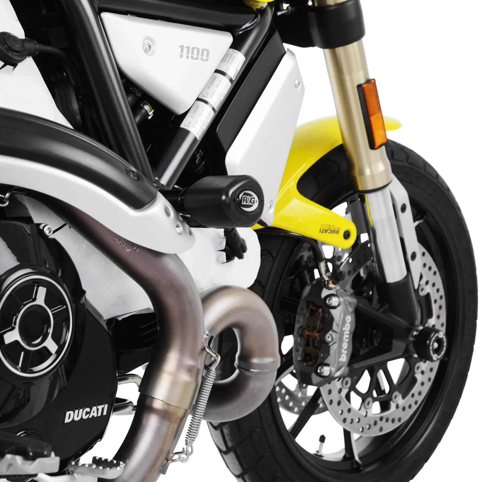 R&G Краш тапи Aero за Ducati Scrambler Full Throttle (2026+), Scrambler Icon (2026+) и др.