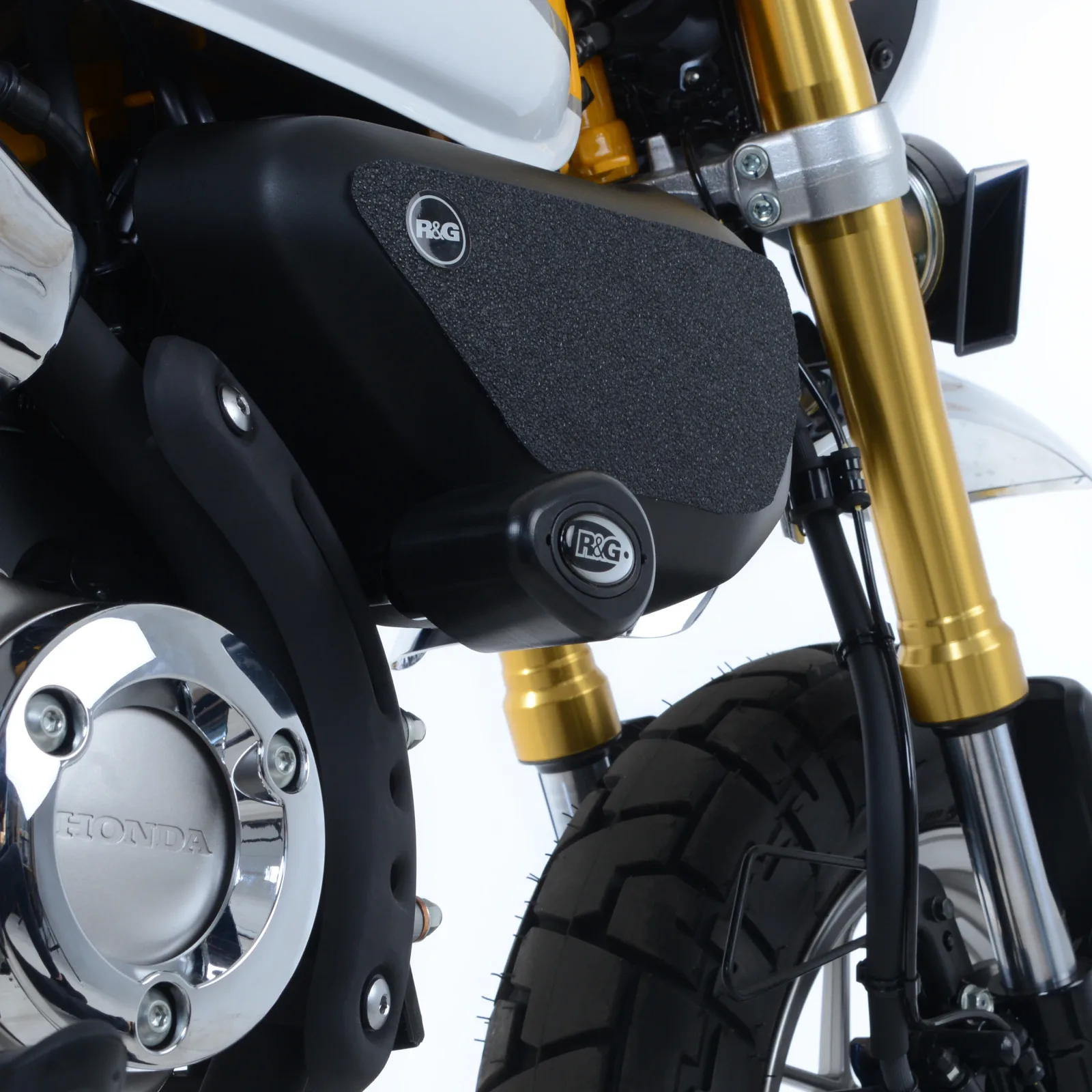 R&G Краш тапи Aero за Honda Monkey 125 (2018–2020)
