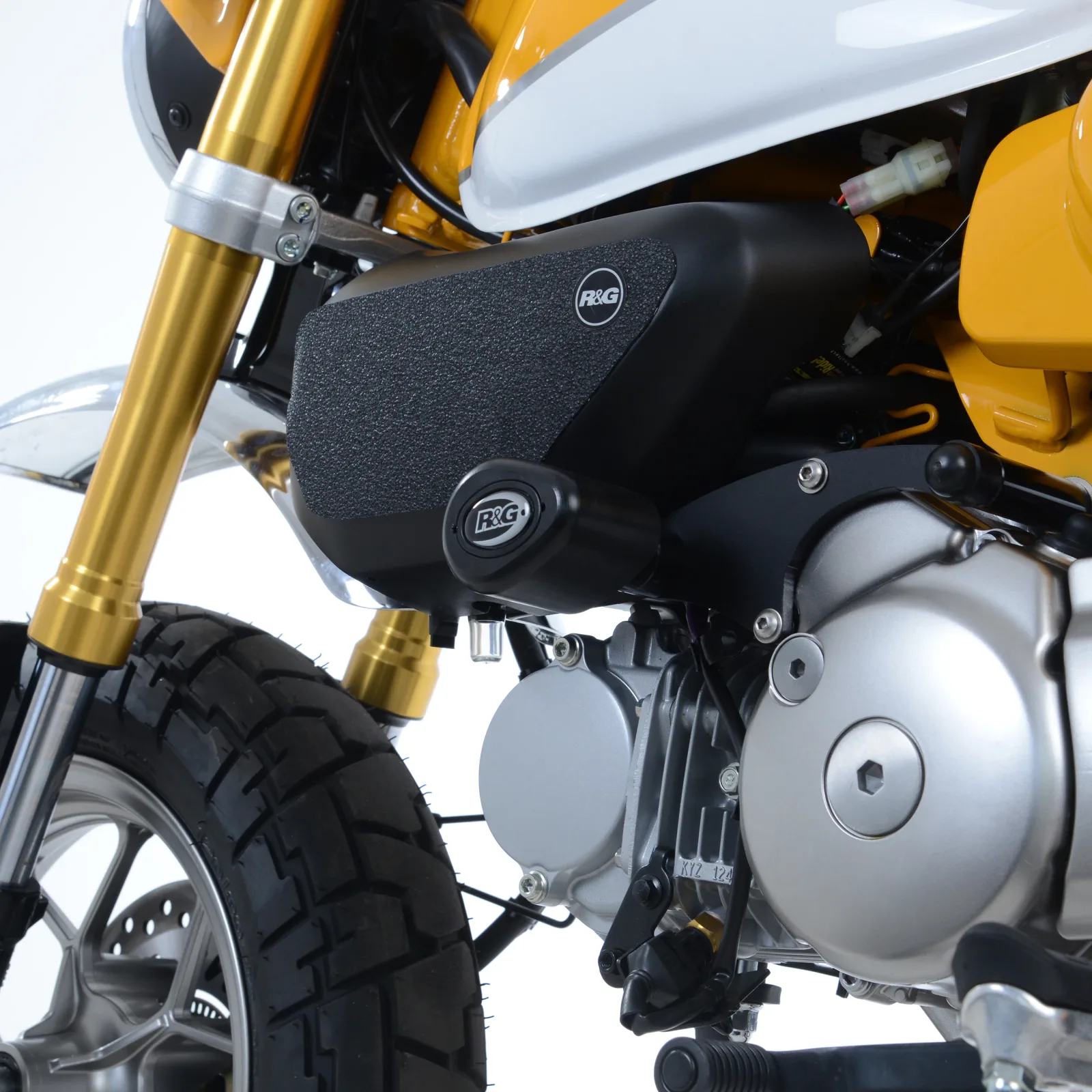 R&G Краш тапи Aero за Honda Monkey 125 (2018–2020)