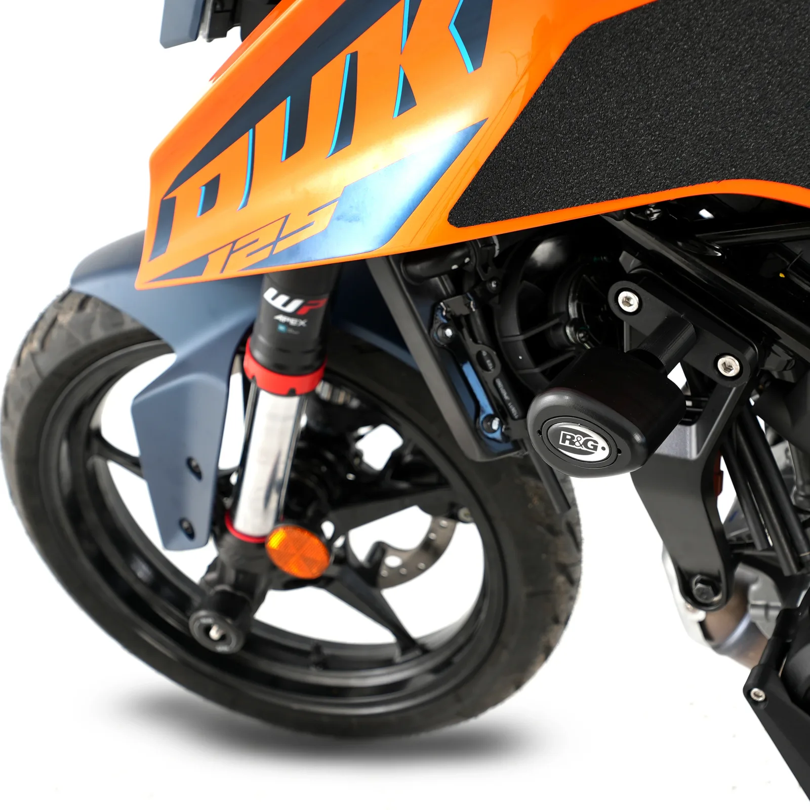 R&G Краш тапи Aero за Husqvarna Vitpilen 401 (2024+), KTM 125 Duke (2024+), 250 Duke (2024+), 390 Duke (2024+)