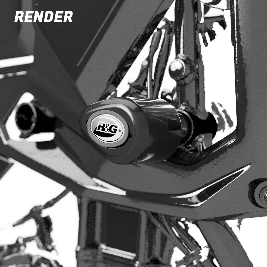 R&G Краш тапи Aero за Kawasaki KLE 500 (2026+)