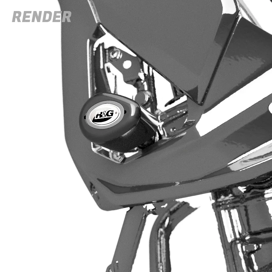 R&G Краш тапи Aero за Kawasaki KLE 500 (2026+)