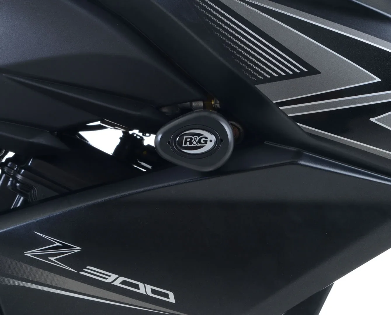 R&G Краш тапи Aero за Kawasaki Z300 (2015–2018)