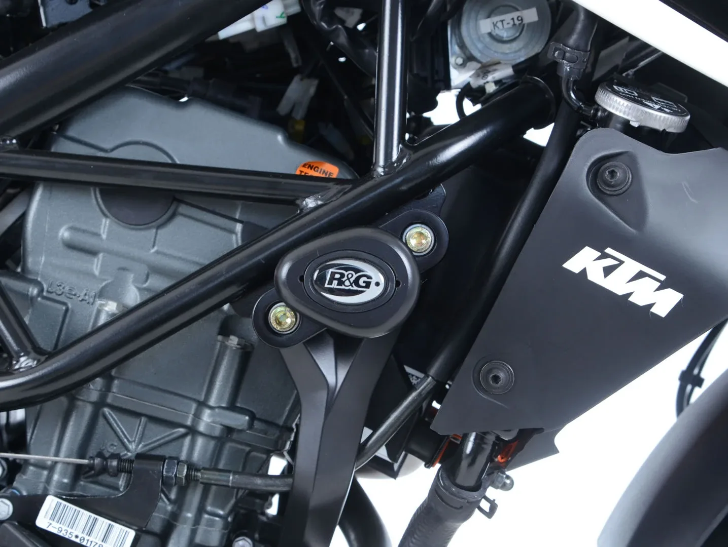 R&G Краш тапи Aero за KTM 125 Duke (2011–2023), 200 Duke (2012–2022), 390 Duke (2013–2023), 250 Duke (2017–2023)