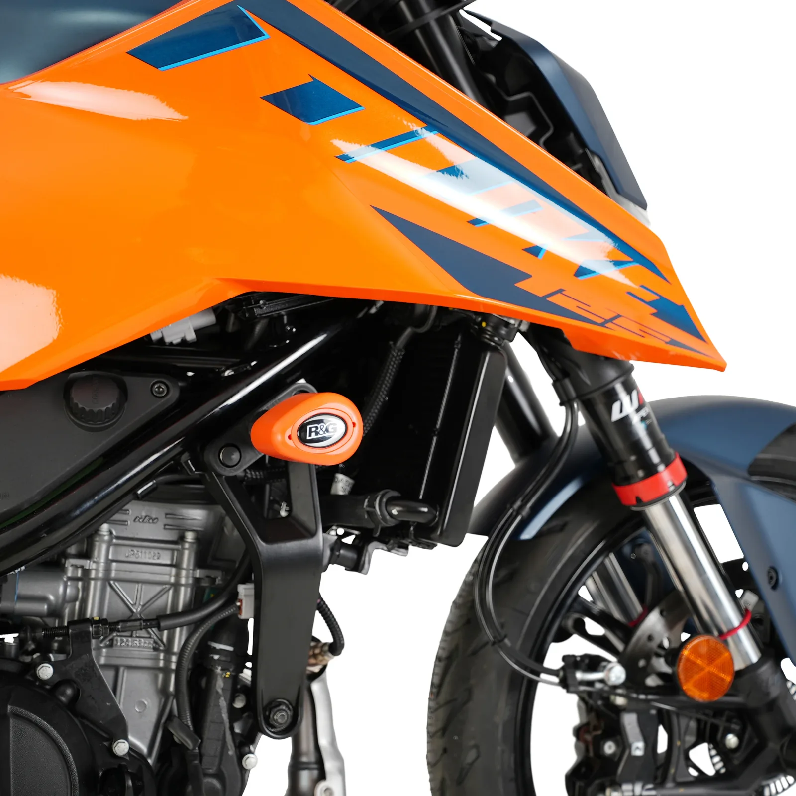 R&G Краш тапи Aero за KTM 125 Duke (2024+), 250 Duke (2024+), 390 Duke (2024+)