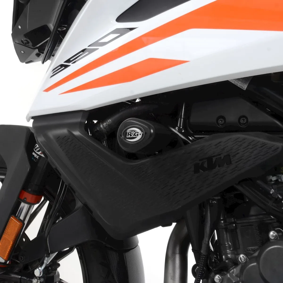 R&G Краш тапи Aero за KTM 390 Adventure (2020–2024) (CP0534)