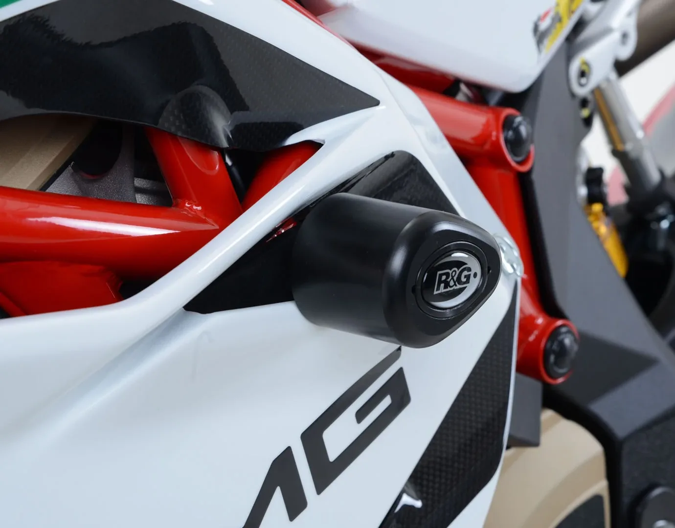 R&G Краш тапи Aero за MV Agusta F4 RC (2015–2018)