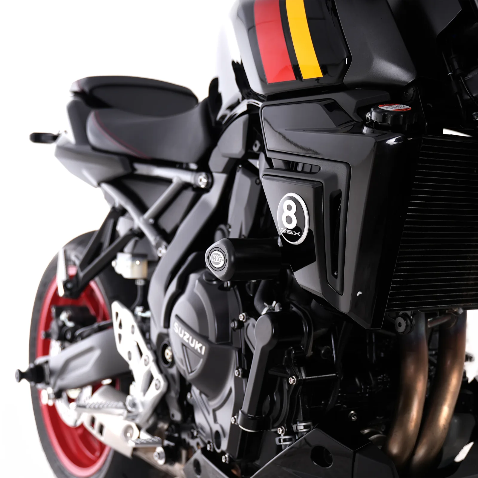 R&G Краш тапи Aero за Suzuki GSX-8S (2023+), GSX-8T (2025+), GSX-8TT (2025+)