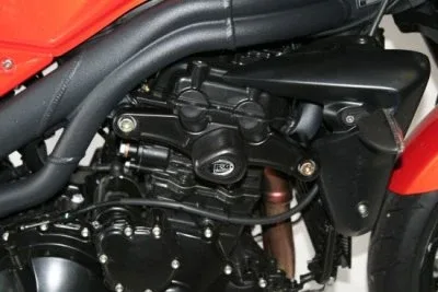 R&G Краш тапи Aero за Triumph Speed Triple 1050 (2008–2010)