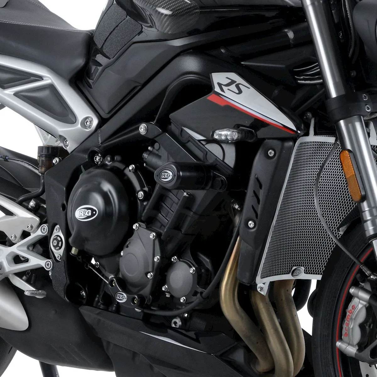 R&G Краш тапи Aero за Triumph Street Triple 765 RS (2017+), Street Triple 765 R (2017+) и др.
