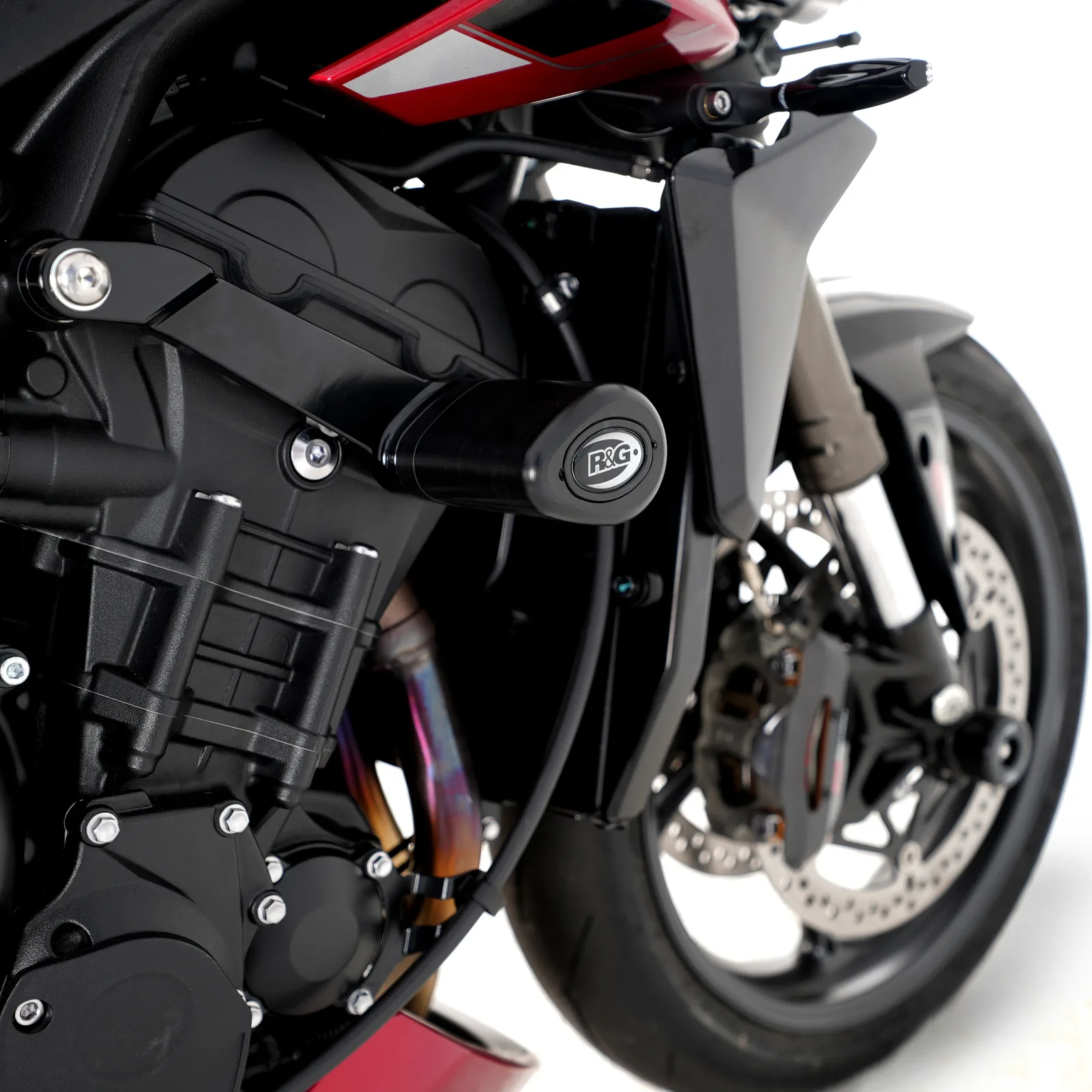 R&G Краш тапи Aero за Triumph Street Triple 765 RS (2017+), Street Triple 765 R (2017+) и др.