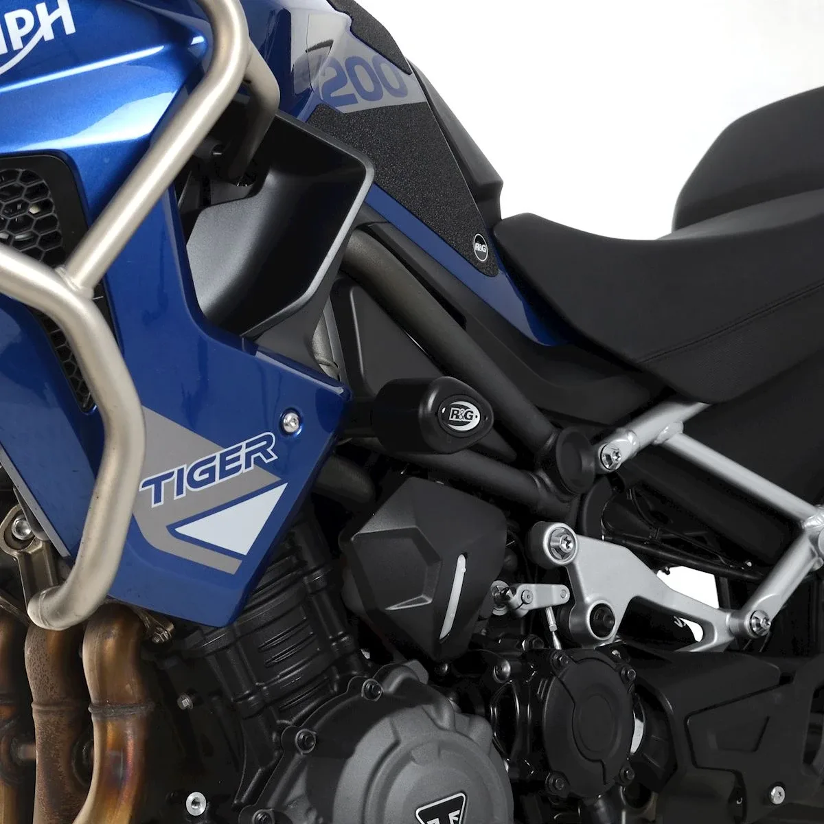 R&G Краш тапи Aero за Triumph Tiger 1200 GT (2022+), Tiger 1200 Rally Pro (2022–2024)
