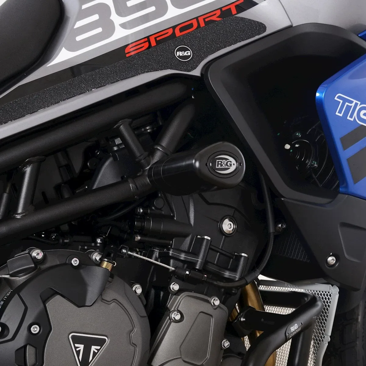 R&G Краш тапи Aero за Triumph Tiger 850 Sport (2021+)