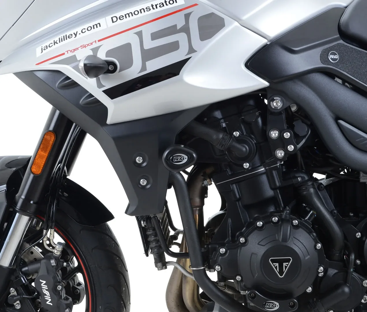 R&G Краш тапи Aero за Triumph Tiger Sport 1050 (2016–2018)