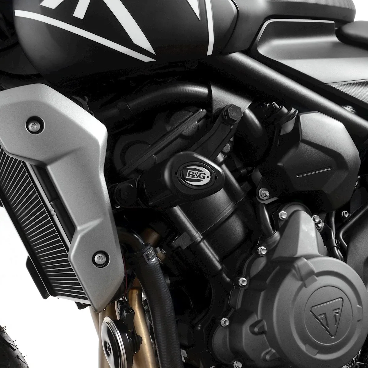 R&G Краш тапи Aero за Triumph Trident 660 (2021–2025)