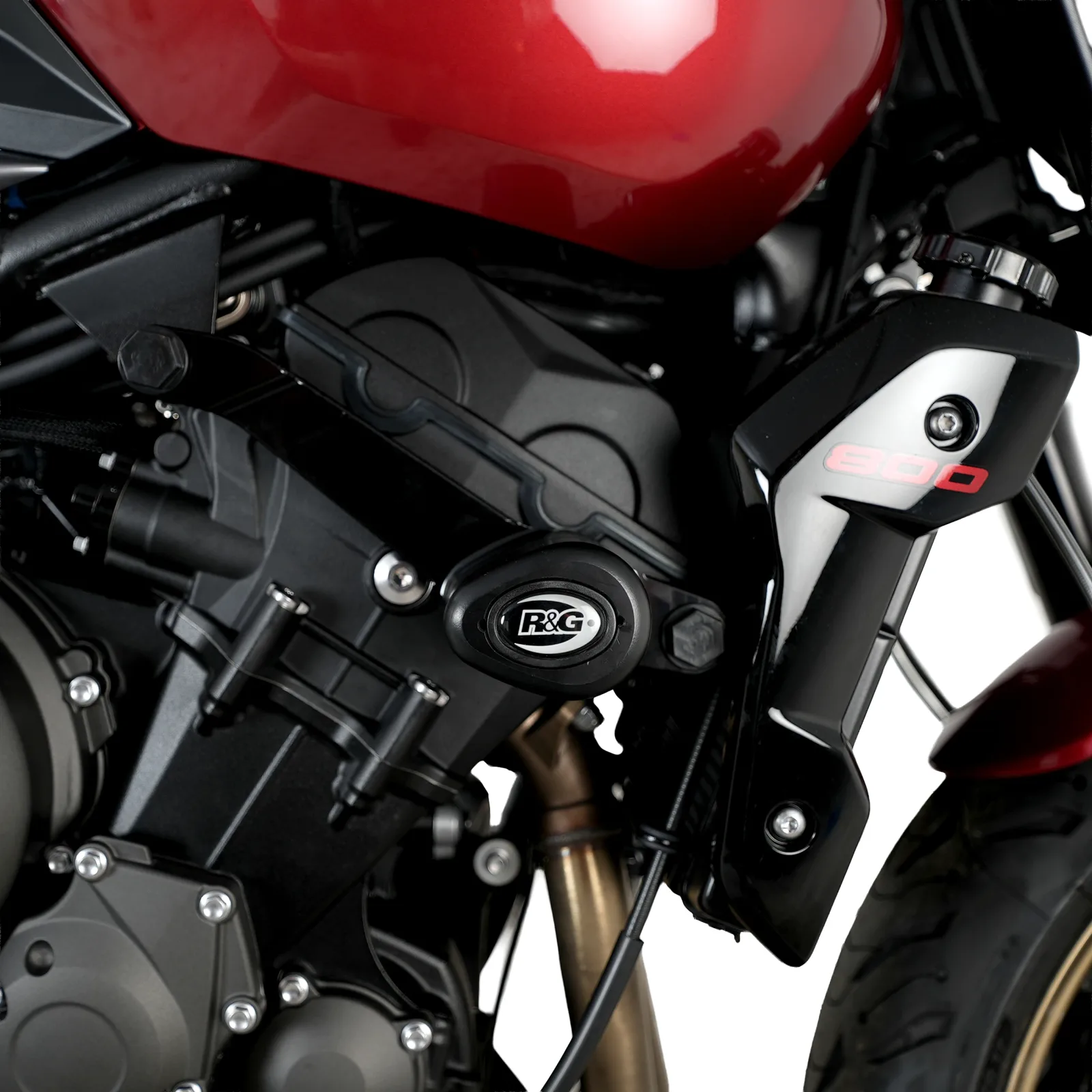 R&G Краш тапи Aero за Triumph Trident 660 (2026+), Trident 800 (2026+)