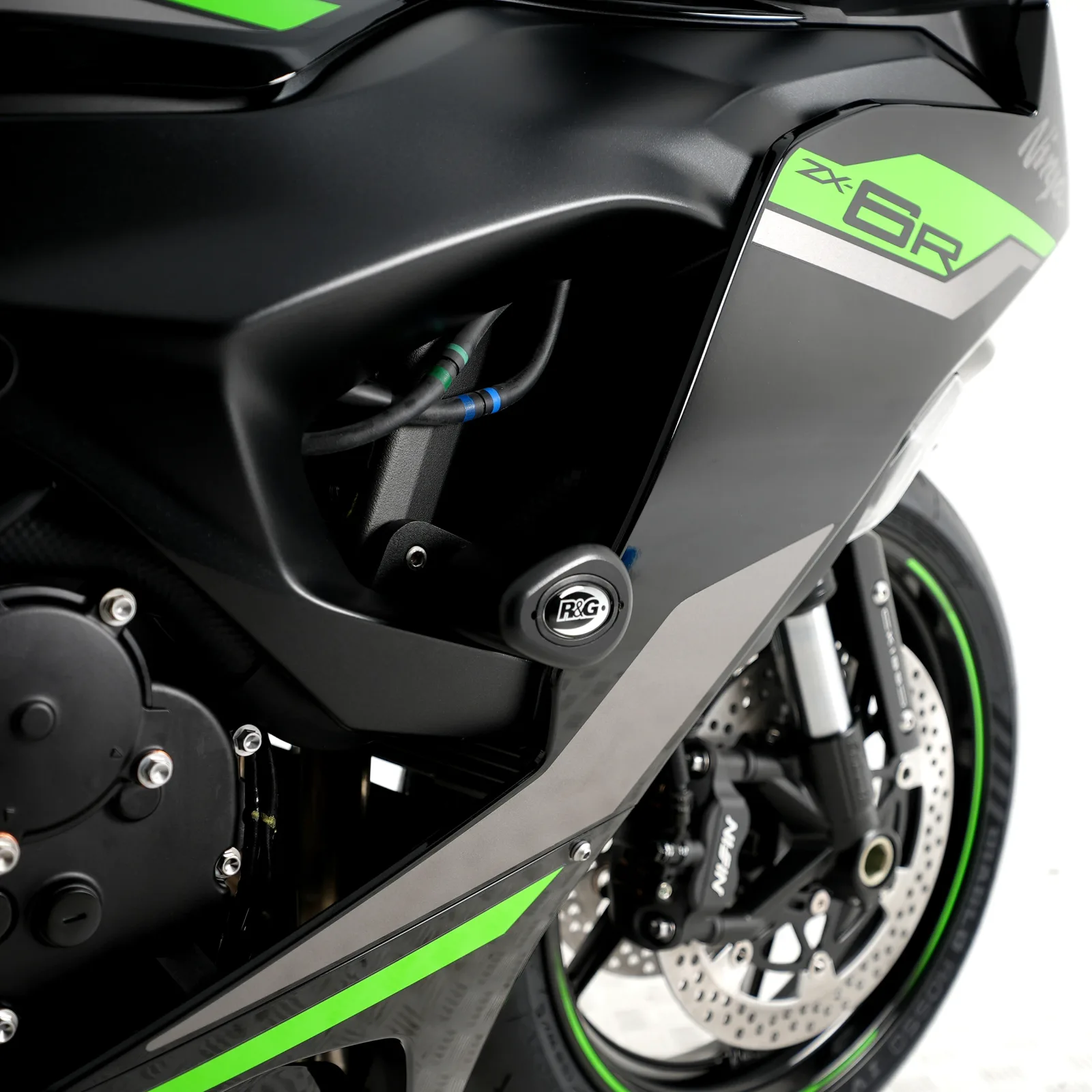 R&G Краш тапи без пробиване Aero за Kawasaki ZX-6R (2024+)