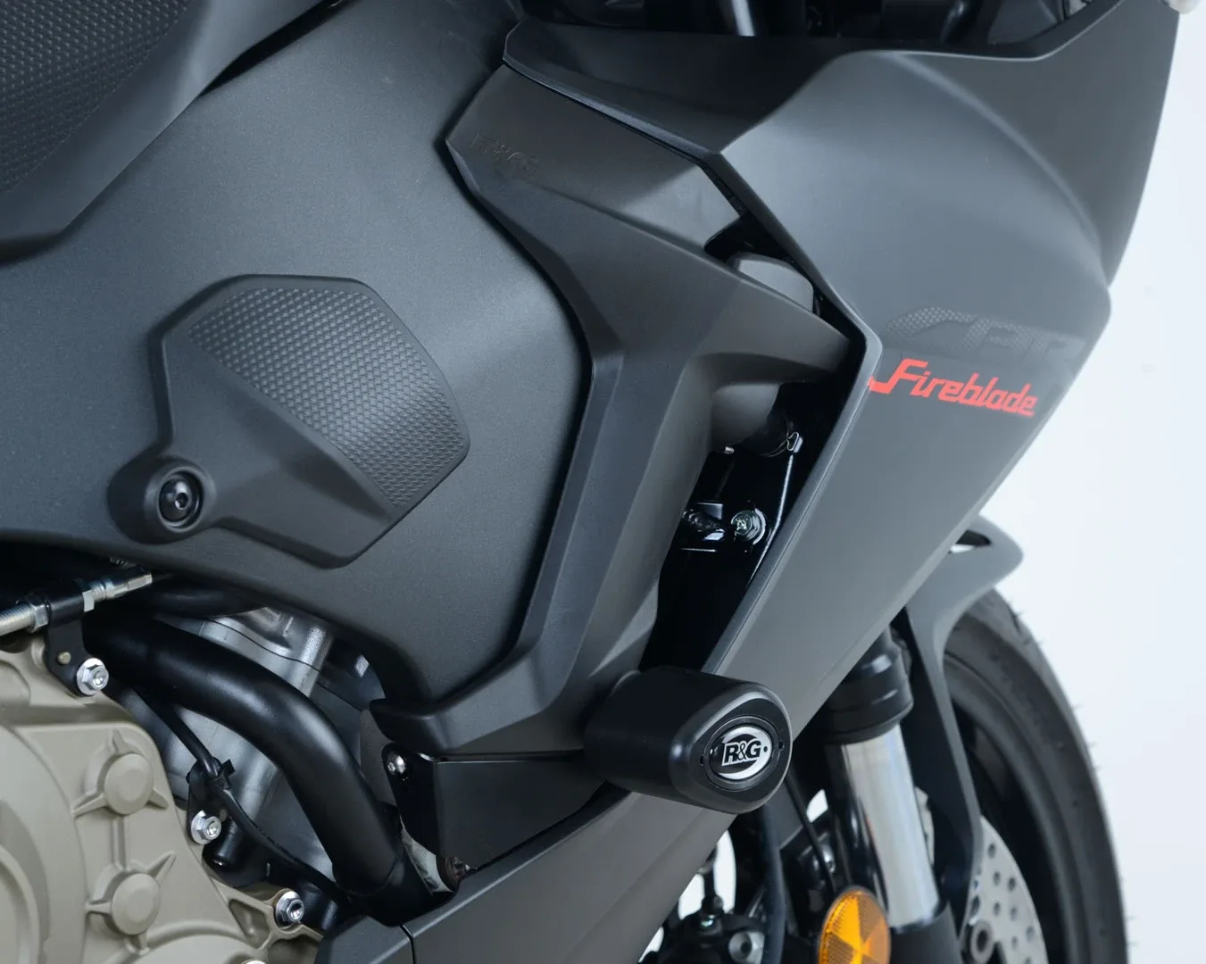 R&G Краш тапи без пробиване с пробиване Aero за Honda CBR 1000RR (2017–2019), CBR 1000RR SP (2017–2019)