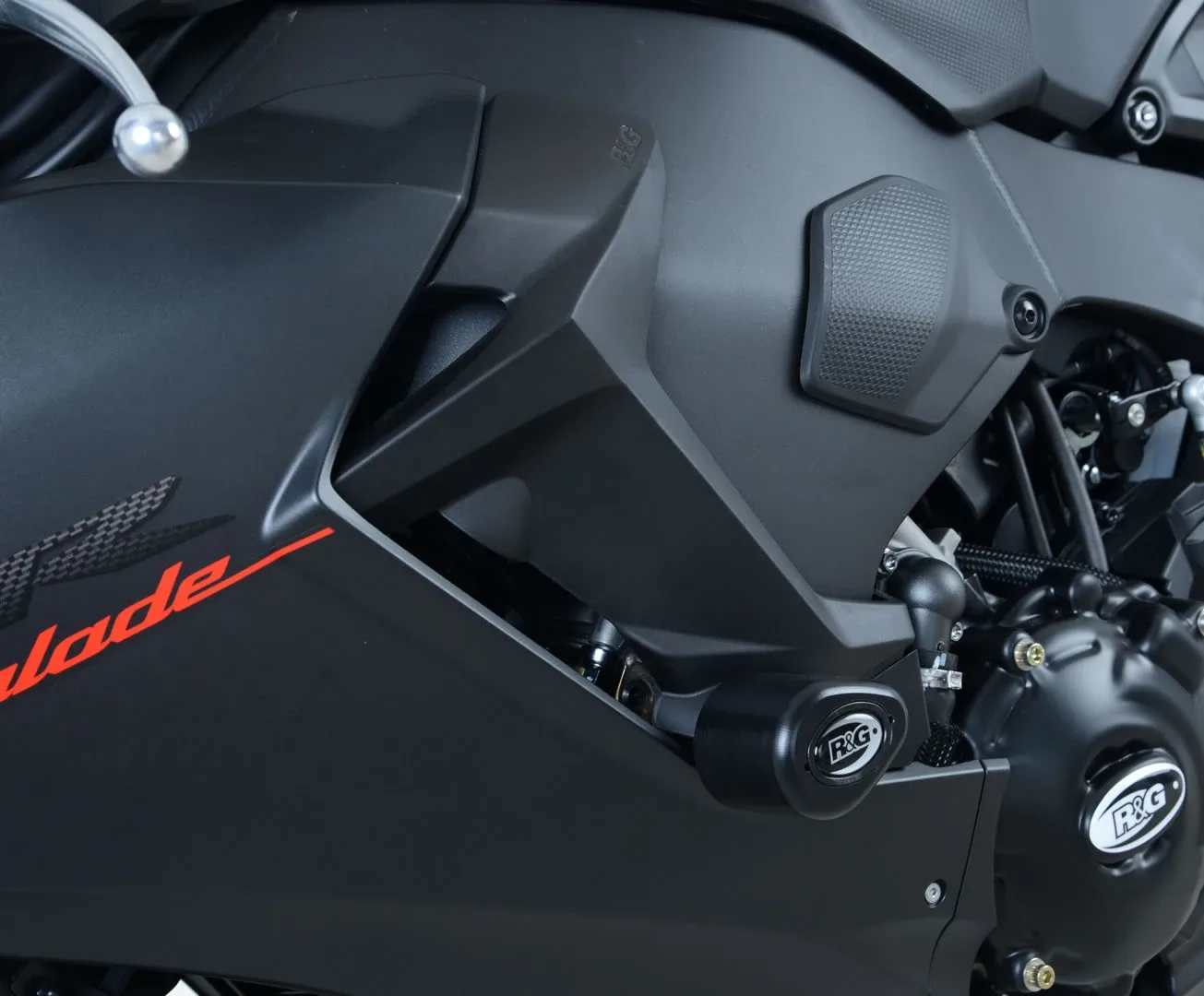 R&G Краш тапи без пробиване с пробиване Aero за Honda CBR 1000RR (2017–2019), CBR 1000RR SP (2017–2019)
