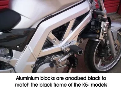 R&G Краш тапи Classic за Suzuki SV 650S (2005–2012), SV 650 (2005–2012)