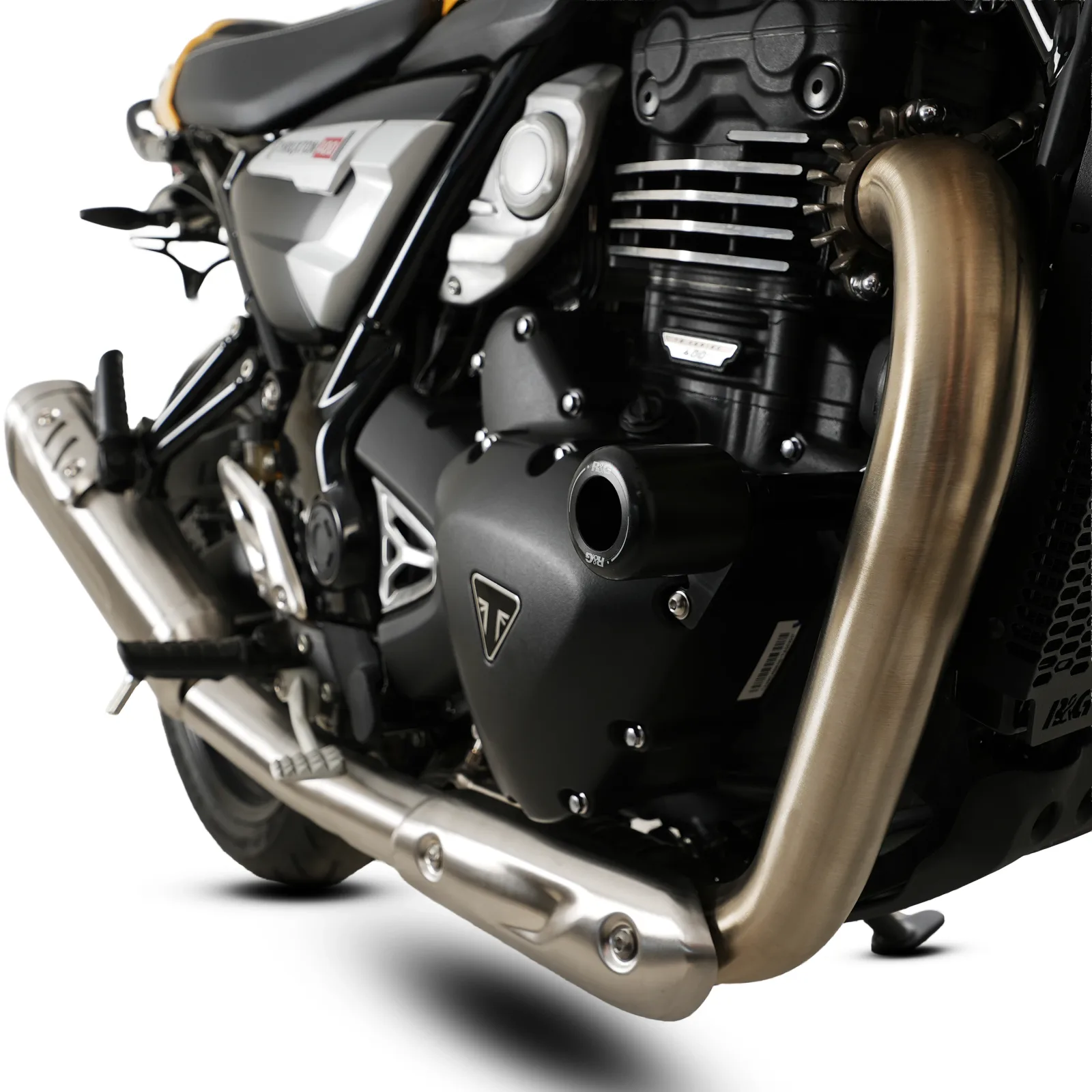 R&G Краш тапи Classic за Triumph Scrambler 400 X (2024+), Speed 400 (2024+), Thruxton 400 (2026+)