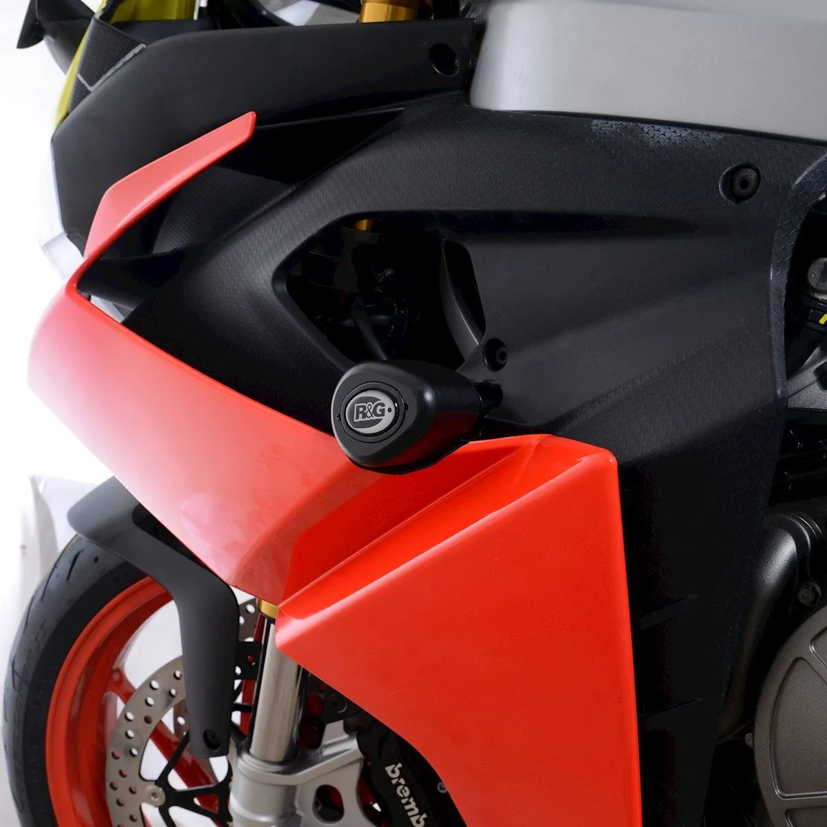 R&G Краш тапи с пробиване Aero за Aprilia RS 660 (2021+), RS 660 Factory (2022+)