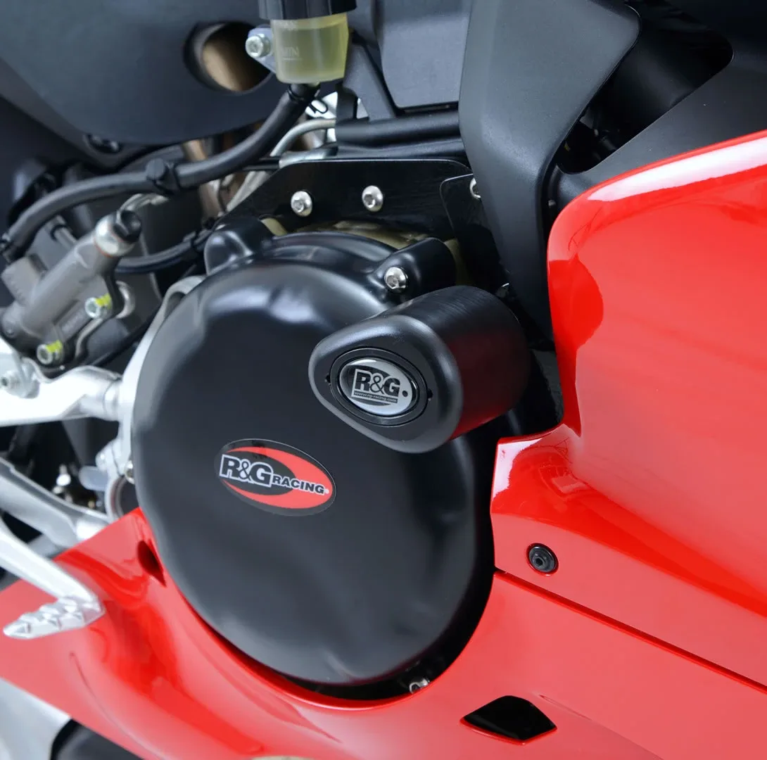 R&G Краш тапи с пробиване Aero за Ducati Panigale 1199 (2012–2015), Panigale 899 (2013–2015), Panigale 1299 (2015–2019) и др.