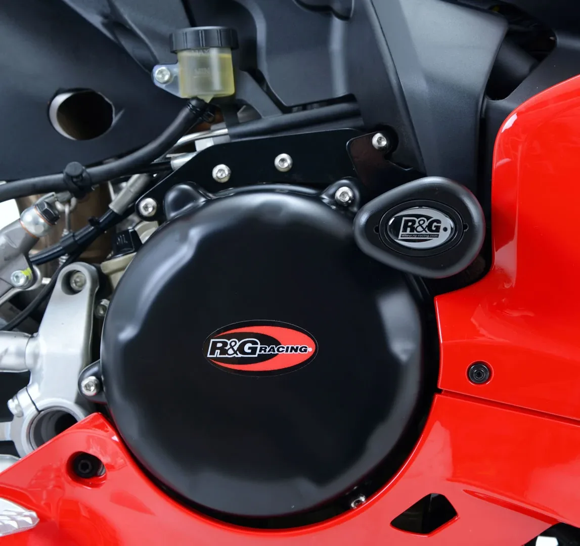 R&G Краш тапи с пробиване Aero за Ducati Panigale 1199 (2012–2015), Panigale 899 (2013–2015), Panigale 1299 (2015–2019) и др.