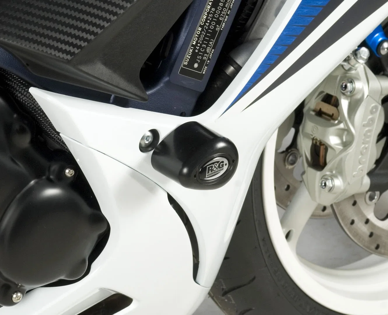 R&G Краш тапи с пробиване Aero за Suzuki GSX-R 600 (2011–2018), GSX-R 750 (2011–2024)