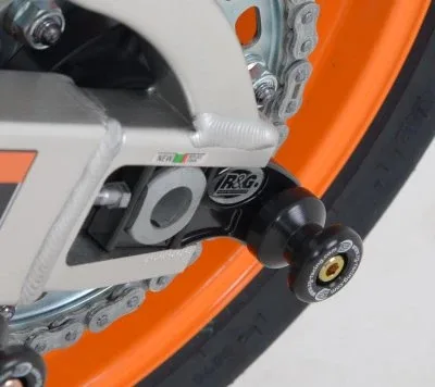 R&G Комплект ролки/адаптори за задна стойка (изнесени) за Honda CBR 600RR (2005+), CBR 1000RR (2008–2016), CBR 1000RR SP (2014–2016)
