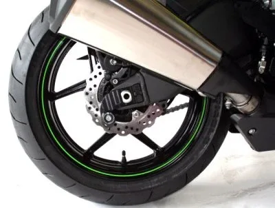 R&G Комплект ролки/адаптори за задна стойка (изнесени) за Kawasaki ZX-10R (2004–2010)